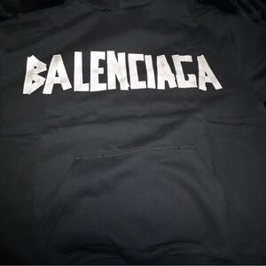 Balenci Black Hoodie